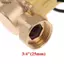 Bigapple 1 / 2 đến 3 / 4 Đầu nối ren Bơm tăng áp Công tắc cảm biến lưu lượng nước tự động 220V RDG