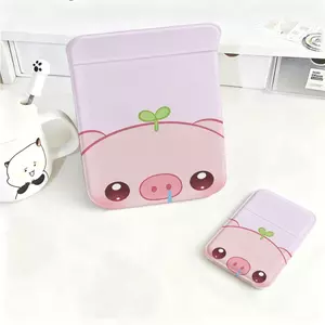 Heo nhỏ nảy mầm Chất liệu bền đẹp, kiểu dáng hiện đại Gương trang điểm gấp cao cấp