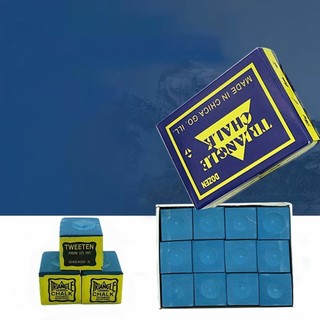 Hộp 12 viên lơ bida. Cục lơ bida, viên lơ bi a, cục thoa lơ bi a. -PST99