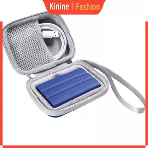 KIN Du Lịch Hộp Cứng Túi Bảo Vệ Cho T7 Shield SSD Vỏ Bảo Quản Chống Sốc Túi EVA Túi Chống Bụi Túi