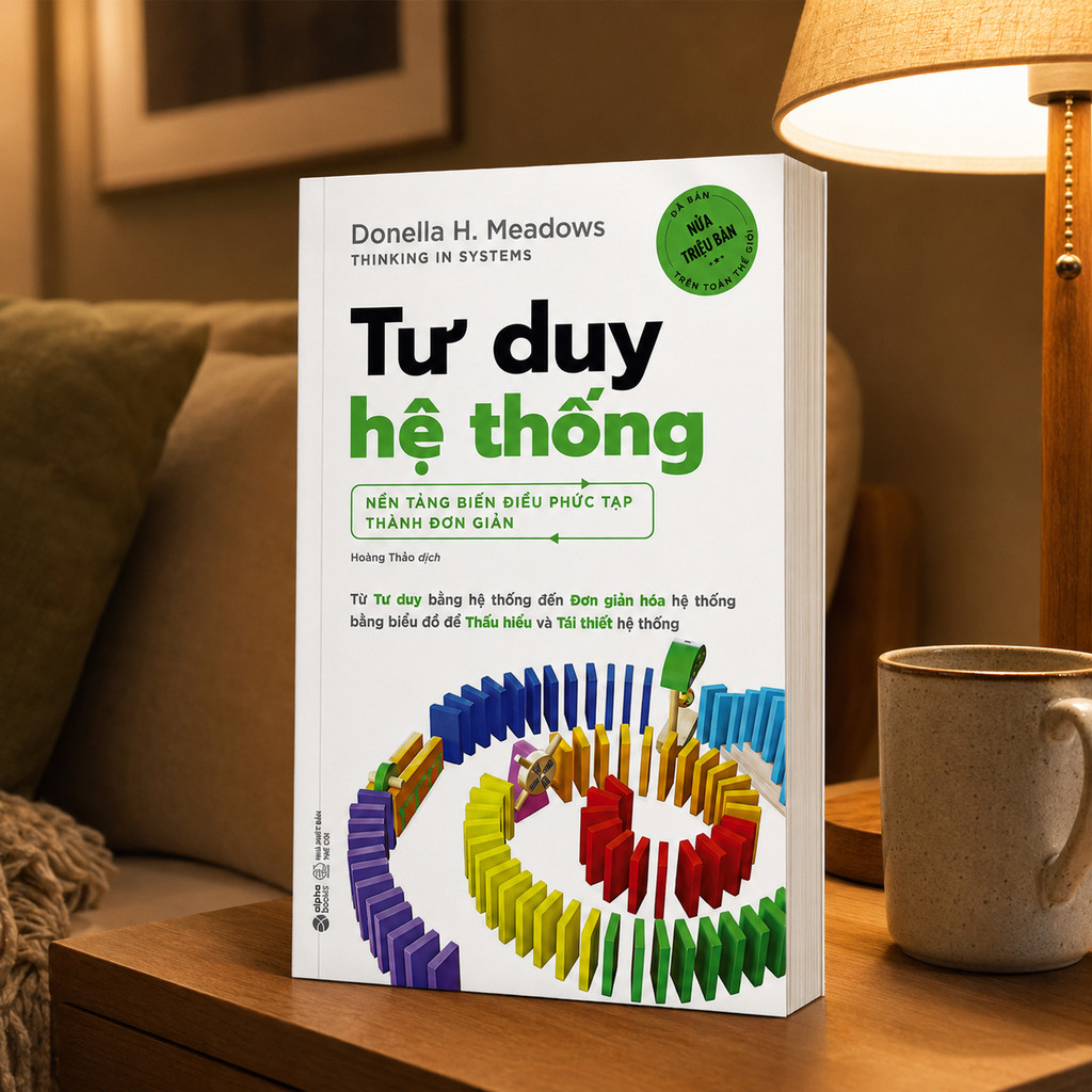 Sách - Tư Duy Hệ Thống - Bí Quyết Hiểu Và Làm Chủ Các Hệ Thống Trong Cuộc Sống (Alpha Books)