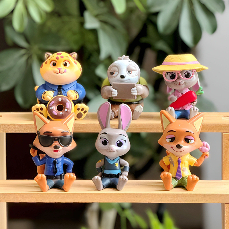 6 Tư thế đứng Zootopia Series Sĩ quan cảnh sát Judy mimemu2.my20251206