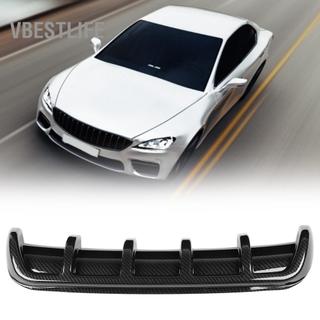 VBESTLIFE Cho Bộ Khuếch Tán Cản Sau Xe Gorgeri Bộ Khuếch Tán Cản Sau Xe Hơi Chất Liệu ABS Vây Cá Mập Đa Năng (Đen Sáng)