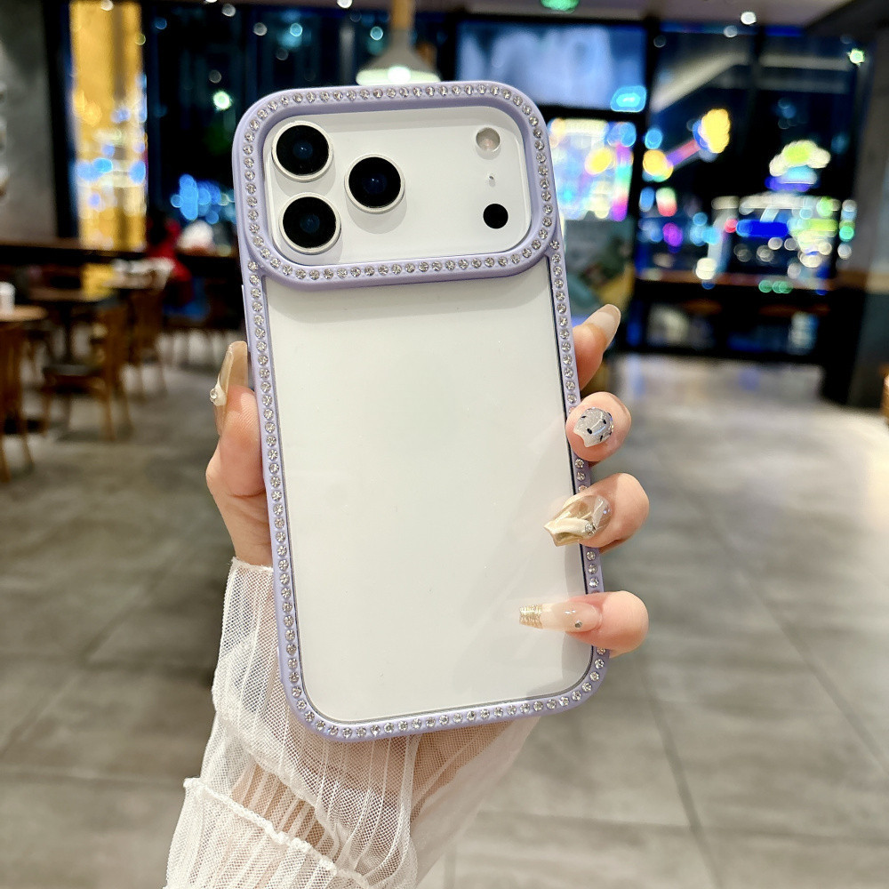 Ốp Điện Thoại Trong Suốt Cho iPhone 17 16 15 14 Pro ProMax 17Air Plus Chống Sốc
