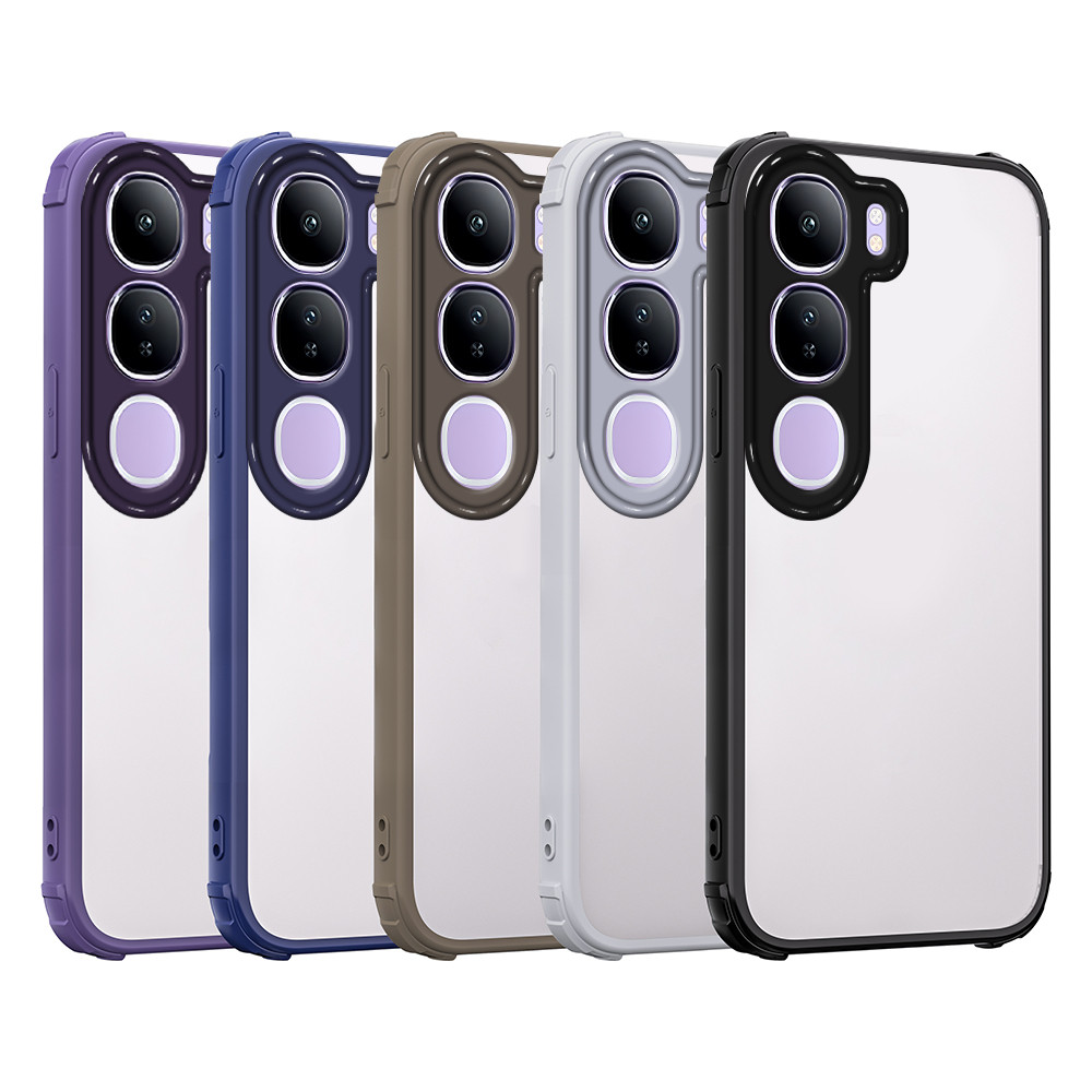 Ốp lưng Vivo Y21D Vỏ bảo vệ bốn góc Vỏ trong suốt cho ốp điện thoại Vivo Y21D