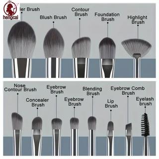 Bộ cọ trang điểm 14 món - Bàn chải phấn mắt để trang điểm chuyên nghiệp