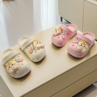 Dép sục EVA cho bé gái – Giày sandal siêu nhẹ chống trượt hình kỳ lân