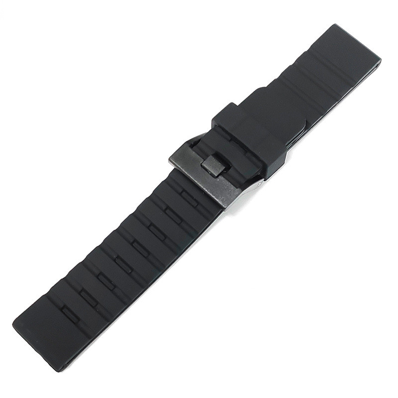 18 / 20 / 22 / 24 / 26 / 28 / 30mm Kích Thước Lớn Đen Dây Đeo Đồng Hồ Silicon Dây Đeo Đa Năng Thay Thế Cho Nam Nữ Trẻ Em Học Sinh Cao Su Mềm Nhựa Đồng Hồ Vòng Tay Chống Thấm Nước