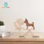 Gỗ Khắc Tượng Người Cửa Hàng Tủ Sách Tiệc Văn Phòng Kệ Sinh Nhật Hình