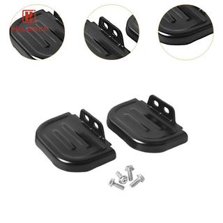 Hilabee 2 Chiếc Bàn Đạp Phía Sau Xe Đạp Điện, Bàn Đạp Bánh Sau, Chốt Chân Ghế Sau, Chống Trơn Trượt, Dễ Lắp Đặt, Đen