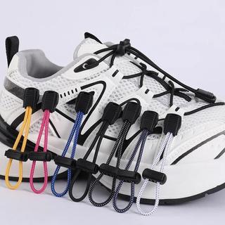 1 Cặp Dây Giày Co Giãn Tròn Unisex – Dây Cao Cấp Nhiều Màu Cho Thể Thao Và Thường Ngày