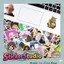 Set 50 Sticker Meme Cute Hài Hước Chống Nước Dán Mũ Bảo Hiểm Laptop Ván Trượt