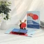 Exhila Nghệ Thuật 3D Popup Thiệp Chúc Mừng Ngày Của Cha Bóng Bàn Chủ Đề Giấy Thủ Công Thiệp Sinh Nhật Cho Bố