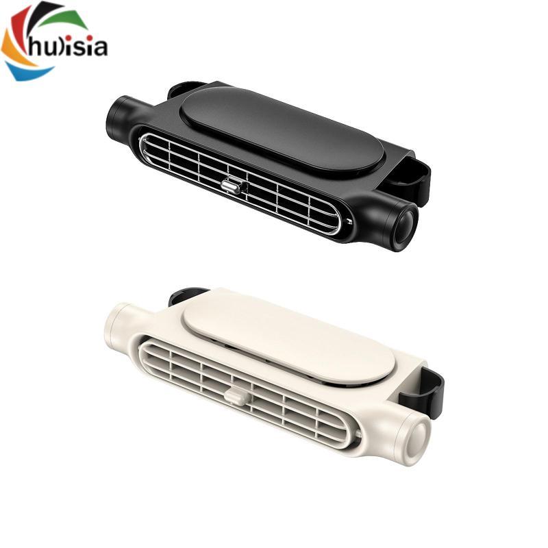 Quạt ghế sau ô tô Máy làm mát không khí điện 3 tốc độ có thể điều chỉnh với USB Type C Thiết kế có thể điều chỉnh để sử dụng riêng tư