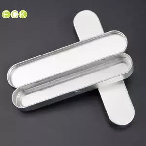 1 Quà Tặng Kim Loại Hình Chữ Nhật Ngựa Miệng Hộp Thiếc Hộp Đựng Bút Đẹp