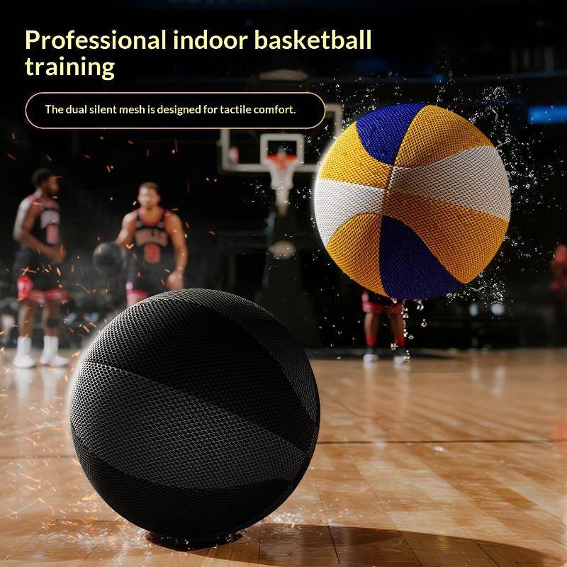 JINHF Training Basketball Silent Weighted Foam Ball Size 7 High Bounce để luyện tập trong nhà và tập luyện tại nhà HOT
