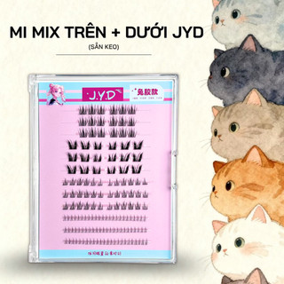 Mi Giả Sẵn Keo Mix Trên Dưới Mi Giả Có Sẵn Keo Độ Dính Tốt Nhiều Kiểu Dáng Dễ Dùng