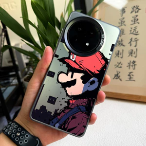 Ốp điện thoại “Super Mario ” Micro Matte Hard Back Soft Edges cho OnePlus 15 15T 13 13T 13R Ace 5 Pro Ace 6 6T Nord 5 Ace 3 / 2 1 + 12 / 11 / 10 / Chống sốc 1 + Cover