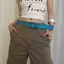 Kudosation Đinh Tán Punk Kim Bule Thắt Lưng Nam Nữ Thời Trang Đa Năng Y2K Quần Jean Trang Trí Dây Da PU Hip Hop Retro Thắt Lưng Đẹp