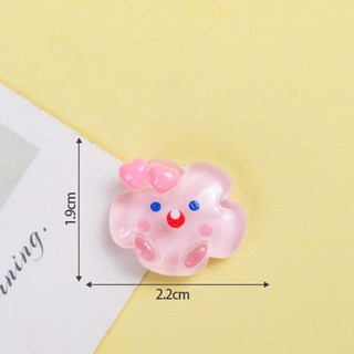 Set Charm Mây Phát Sáng Pastel ✨☁️ Charm Đám Mây Dạ Quang Mini Mix Mặt Cười Kẹo Ngọt Gắn Dép Cute Style Hàn Quốc 🌈💖