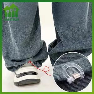 SWEET Quần Áo Kẹp Cho Quần Ngắn Chân Cố Định Vô Hình Không May Ẩn Viền Thiết Bị Ngăn Ngừa Chảy Nước Trên Quần DIY May n