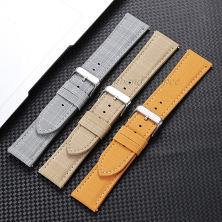 Top Grain Da Thật Chính Hãng Dây Đeo Đồng Hồ 18mm 20mm 22mm Lưới Phát Hành Nhanh Dây Đồng Hồ Thông Minh Handmade Khâu Da Bắp Chân Vòng Tay Dành Cho Nam Nữ