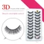 Lông mi giả lông tơ 3D - Phần mở rộng lông mi Wispy mềm tự nhiên 10 đôi