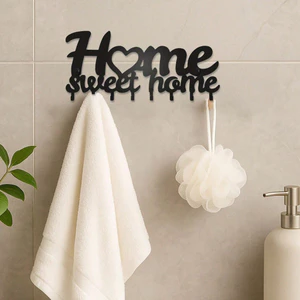 Bộ 6 móc treo tường kim loại CIFbuy, Hộp đựng chìa khóa cho lối vào, Quà tặng Giáng sinh cho gia đình, Trang trí Halloween, Phòng khách