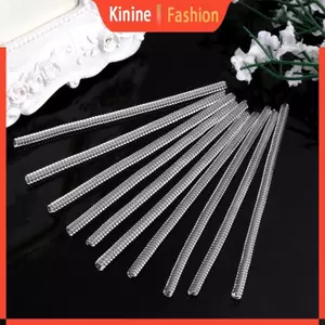 KIN 10 Chiếc Cho Sáng Tạo Vòng Điều Chỉnh Vô Hình Trong Suốt Xoắn Ốc Dây Căng Redu