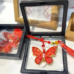 Quảng Tây Châu Phi Di Truyền Thổ Cẩm Handmade Bướm Mặt Dây Chuyền Bầu Mặt Dây Chuyền Thời Trang Màu Sắc Tùy Chọn Túi Điện Thoại Di Động Mặt Dây Chuyền