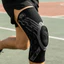 LACYES Núm miếng đệm đầu gối, Chống trượt mỏng Shin Defender, Hỗ trợ lò xo chuyên nghiệp Co giãn có thể điều chỉnh Nẹp đầu gối thể thao Bảo vệ thể thao