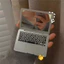 Sáng Tạo Nhỏ Có Thể Gập Lại Gương Di Động Du Lịch Trang Điểm Gương Laptop Máy Tính Để Bàn Bỏ Túi Gương