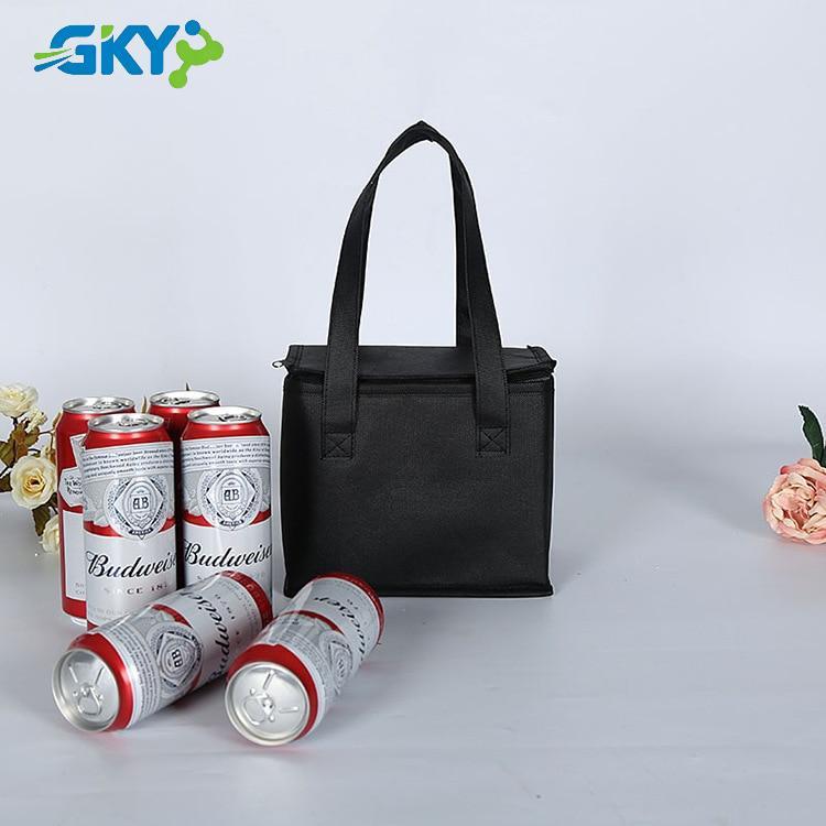 GKY Ngoài Trời Hộp Làm Mát Di Động Cách Nhiệt Túi Làm Mát Cắm Trại Thực Phẩm Uống Bento Túi BBQ Zip Pa Đồ Dã Ngoại GKY