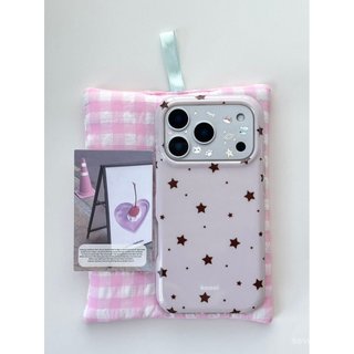 Ốp Điện Thoại Thích Hợp Cho iPhone 11 12 13 14 15 16 17 Pro max Plus Màu Không Khí Toàn Màn Hình Ngôi Sao ins Vỏ Bảo Vệ Chống Sốc Bao Gồm Tất Cả DK7W