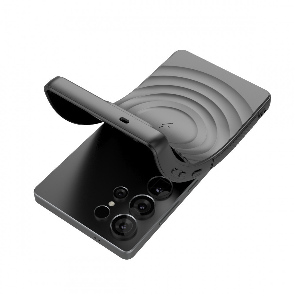 Ripple Từ Tính Có Chân Đế Ốp Lưng Điện Thoại Samsung Galaxy S25 PLUS ULTRA Chống Sốc Giá Đỡ Ống Kính Bảo Vệ
