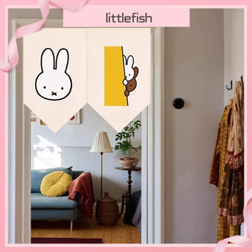 Vải nhà bếp [Littlefish] Rèm cửa phòng ngủ mờ phân vùng Miffy, trang trí phòng khách, rèm treo. ynb10 [Littlefish] rèm cửa, trang trí, rèm cửa.