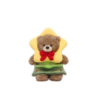 Ngộ nghĩnh Giáng Sinh Gấu Sang Trọng Đồ Chơi Gấu Lớn Dễ Thương Ragdoll Búp Bê Giáng Sinh