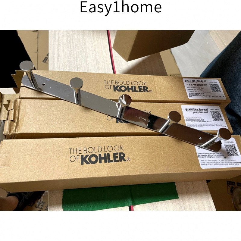 【 KOHLER 】 Móc khăn tắm móc đồng hoàn toàn móc treo tường phòng tắm móc áo vệ sinh móc quần áo không cần đinh móc móc mó