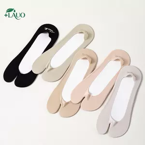 Springevenstar Siêu Mỏng Chia Ngón Chân Sos Mùa Hè Ngoài Trời Không Thể Hiện Tabi Hai Ngón Chân Sos Vô Hình Lót Thuyền Đến Mắt Cá Chân Sos Dành Cho Nữ Nữ Springevenstar