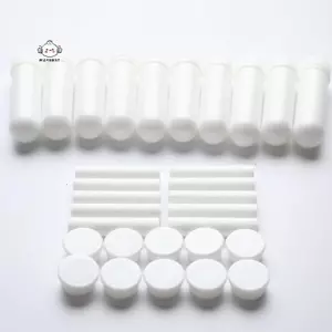 Maybest 10 Cái Ống hít Sti Aromatherapy Ống hít mũi trắng rỗng {VN}