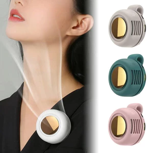 Quạt Mini cầm tay không lá VN, sử dụng thiết kế nút tiện lợi, sạc USB, hoạt động yên tĩnh, thích hợp cho du lịch gia đình và ngoài trời.