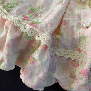 [Luni - Oder] Bộ Đồ Ngủ Nữ Hoa Nhí Monet Garden Có Mút Ngực, Set 2 Dây Mềm Mát Phong Cách Ngọt Ngào Nhiều Size ĐN07