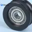 4x19x8.5mm POM Delrin Nhựa U Rãnh Con Lăn Hướng Dẫn Bánh Xe 624 Mang Ròng R3mm Tra Delrin Bọc Ròng Rọc Đẹp