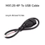 Niki USB sang 4Pin MX1 25 Cáp chuyển đổi nguồn Truyền dữ liệu hiệu quả Thiết thực