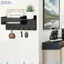 Giá treo chìa khóa DAYBREAK, Kệ mở Hộp đựng chìa khóa bằng gỗ trang trí, Trang trí tường 6 móc treo tường Dụng cụ sắp xếp lối vào nhà
