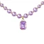 Ngọc Trai Tím Zircon Sang Trọng Pha Lê Mặt Hàng Ánh Sáng Sang Trọng Đơn Giản Tính Khí Xương Đòn Thời Trang Pháp Tất Cả Trận Đấu Áo Len