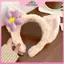 MYPANDA Kawaii Linabell Fox Stellalou Duffy Dây buộc tóc sang trọng Nơ nhỏ Bắt dây buộc tóc Bộ sưu tập tai hồng Khu nghỉ mát Thượng Hải.