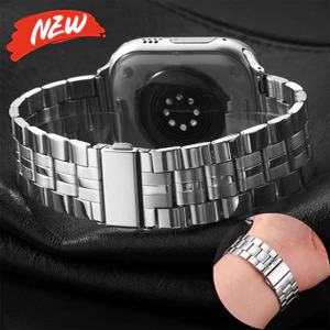 Dây đeo bằng thép không gỉ tương thích cho Apple Watch Series11 / 10 46mm 42mm Ultra3 / 2 / 1 49mm 9 8 7 41mm 45mm 6 5 4