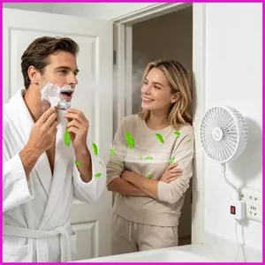 Quạt Cho Phòng Ngủ Yên Tĩnh Linh Hoạt Cổ Ngỗng Thông Gió Có Cắm Adapter Quạt Mini Cho Văn Phòng Ô Tô Phòng Bãi Biển Lều Nhà lyuvn