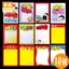 10 Tờ Siêu Thị Poster Lớn Giấy Quảng Cáo POP Giấy Quá Khổ Vẽ Tay Poster Viết Tay Màn Hình Hiển Thị Thẻ Giảm Giá Thẻ Giá SKOC